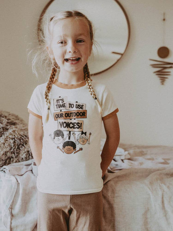 Outdoor Voices Kids Tee by The Bee & The Fox