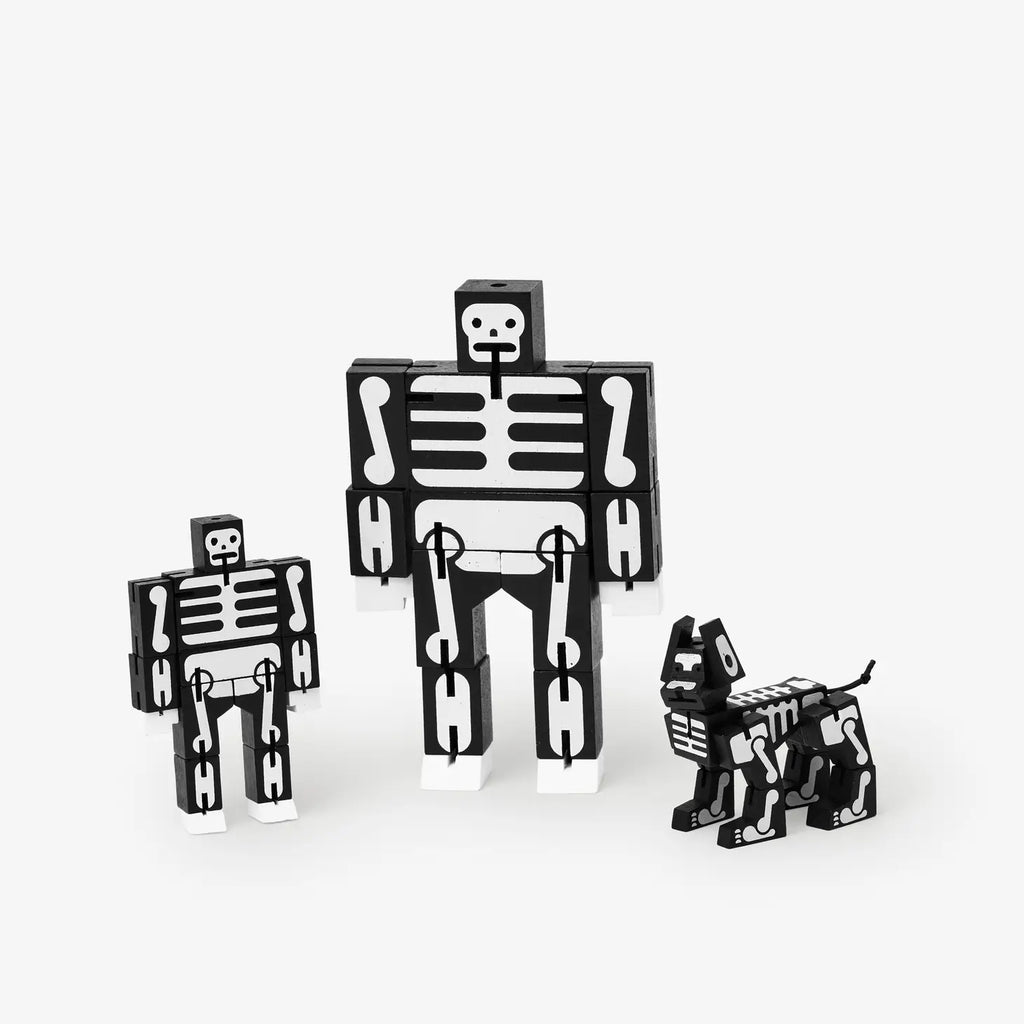 Small Skeleton Cubebot by Areaware