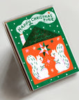 Christmas Time Squirrels 3 Card Set