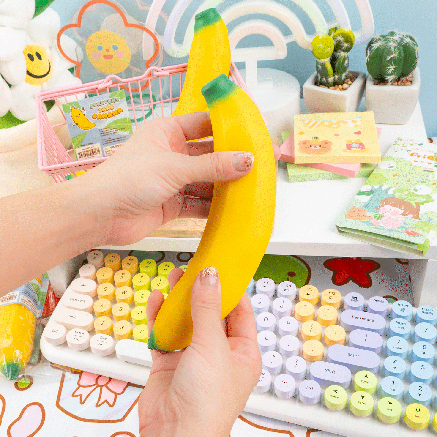 Crazy Banana Sensory Sand Toy