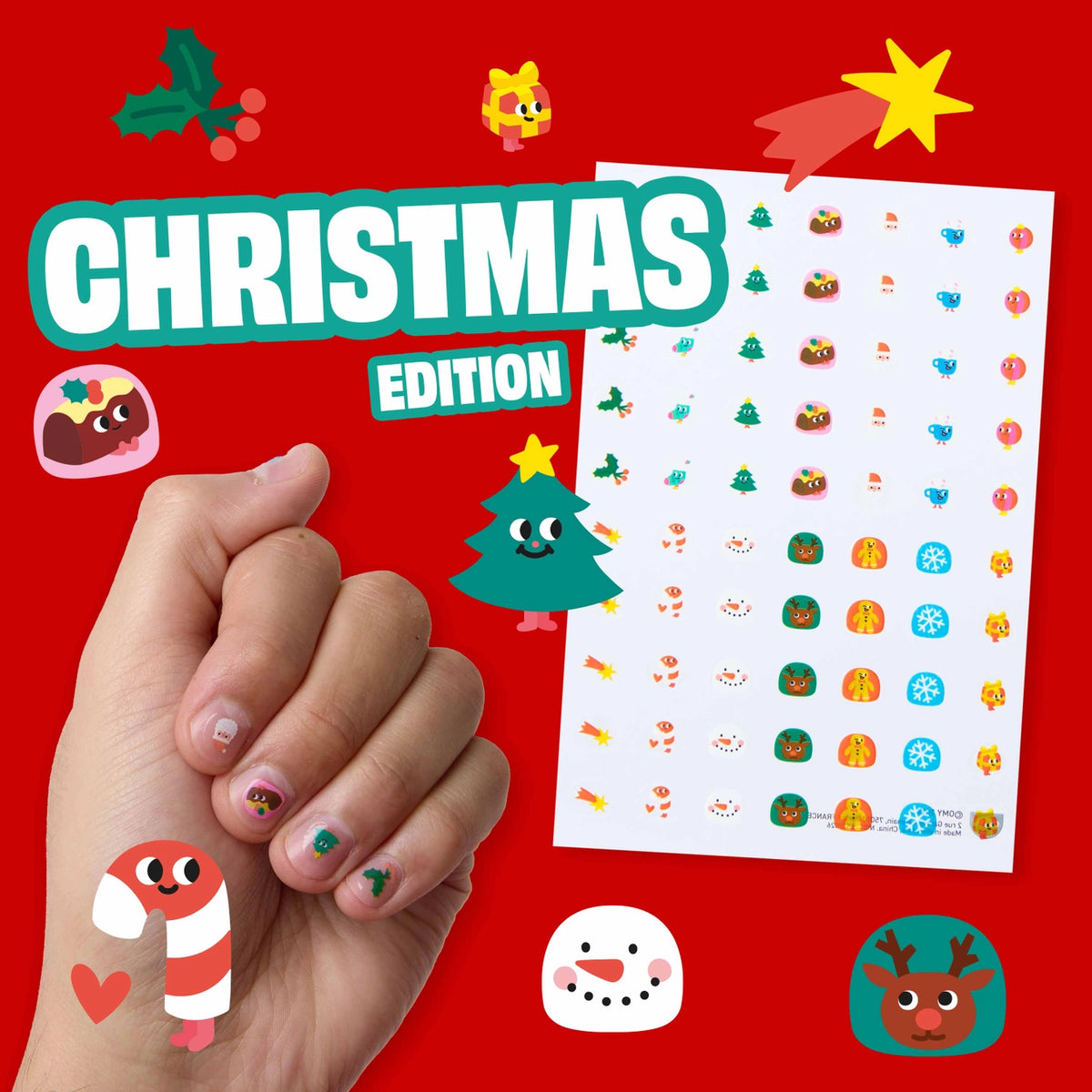 HO HO HO! Nail Stickers