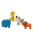 Wooden Wild Animals Set
