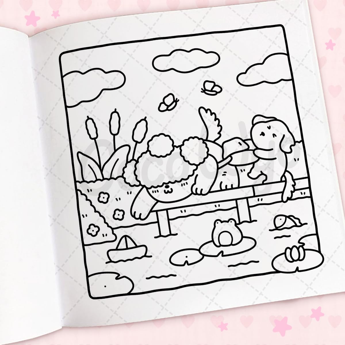 Cozy Cuties Coloring Book