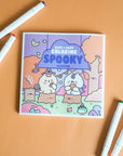 Cute & Cozy Coloring: Spooky by Beckycas