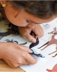 Forest Discovery Sticker Activity Poster by Poppik
