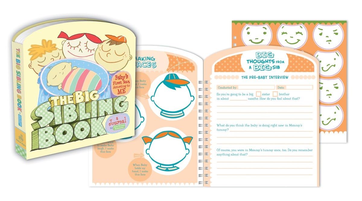 The Big Sibling Book: A Journal by Amy Krouse Rosenthal