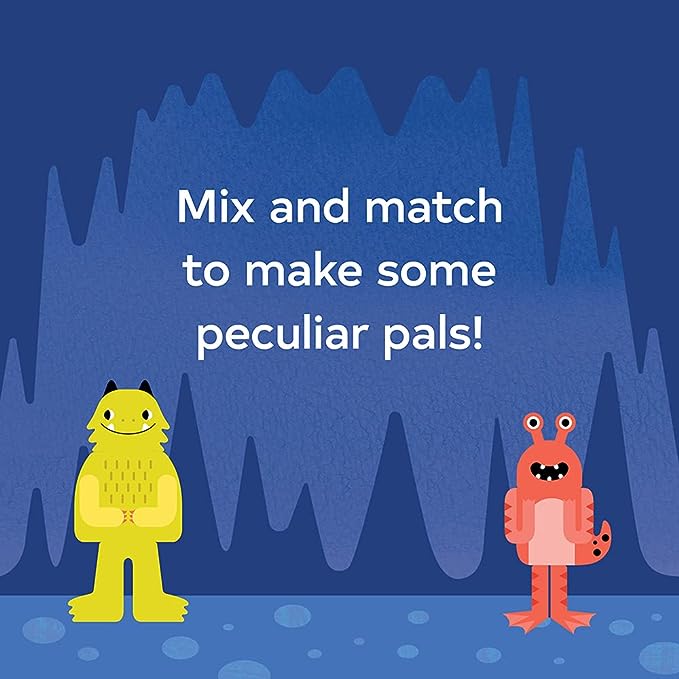 Mixed Up Monster On-The-Go Magnetic Play Set by Petit Collage