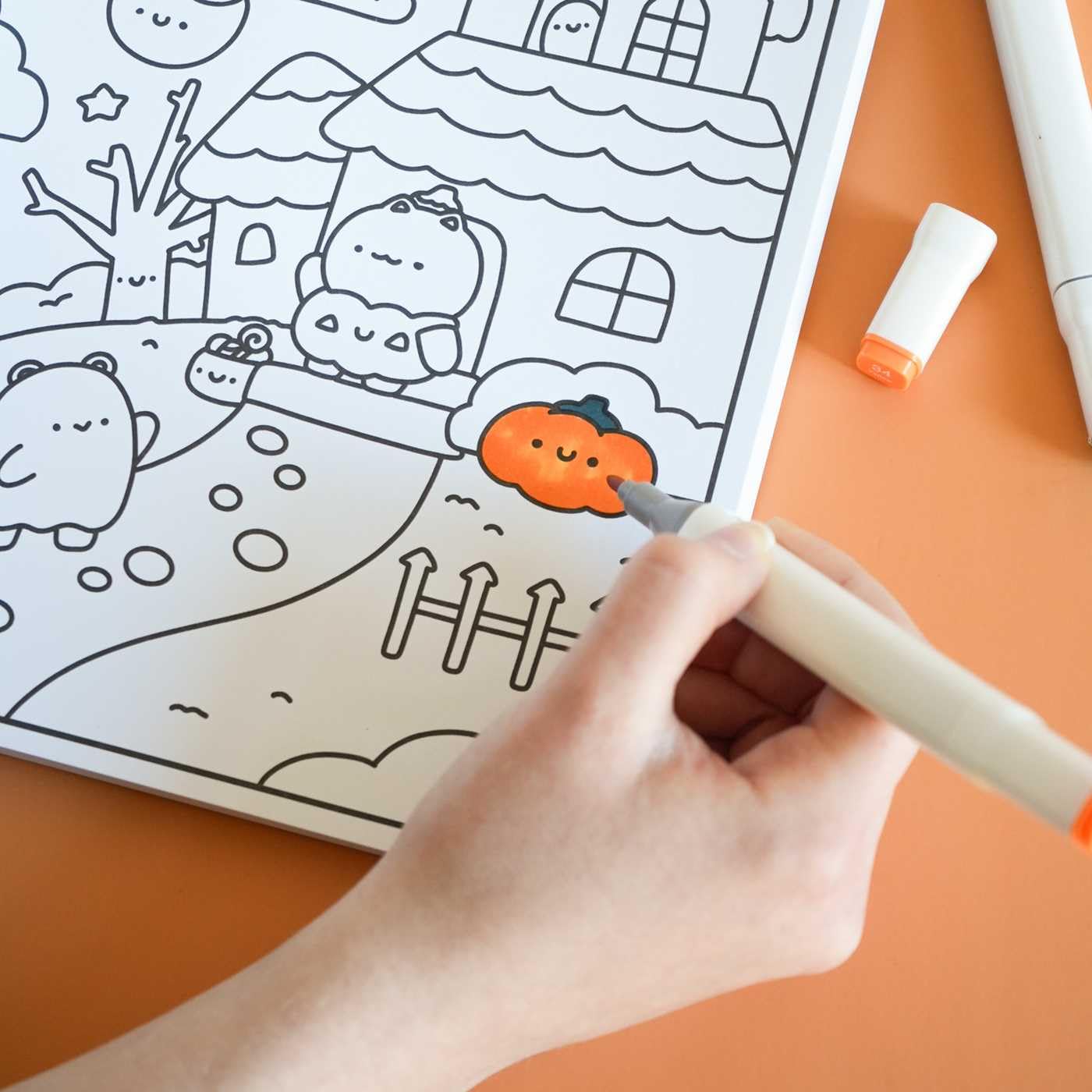 Cute &amp; Cozy Coloring: Spooky by Beckycas