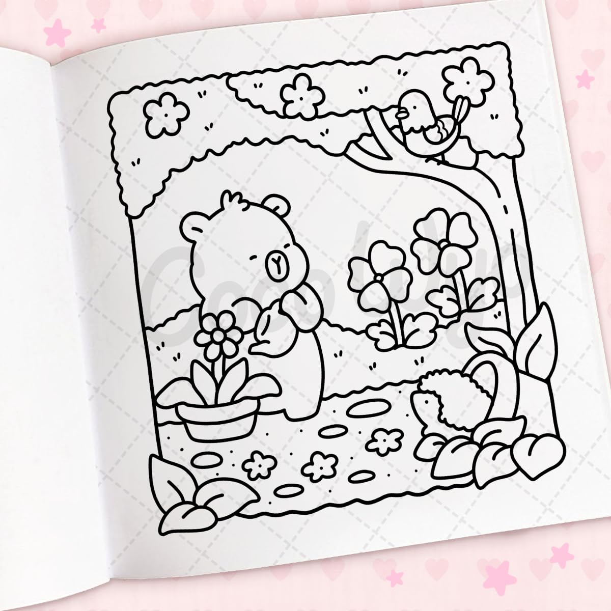Cozy Cuties Coloring Book