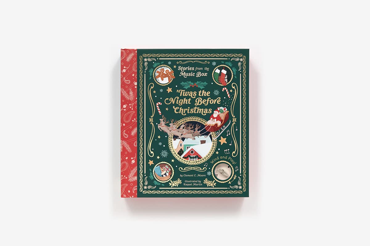 SALE Stories from the Music Box: 'Twas the Night Before Christmas by Clement C. Moore &amp; Raquel Martin