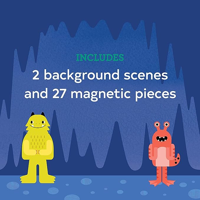 Mixed Up Monster On-The-Go Magnetic Play Set