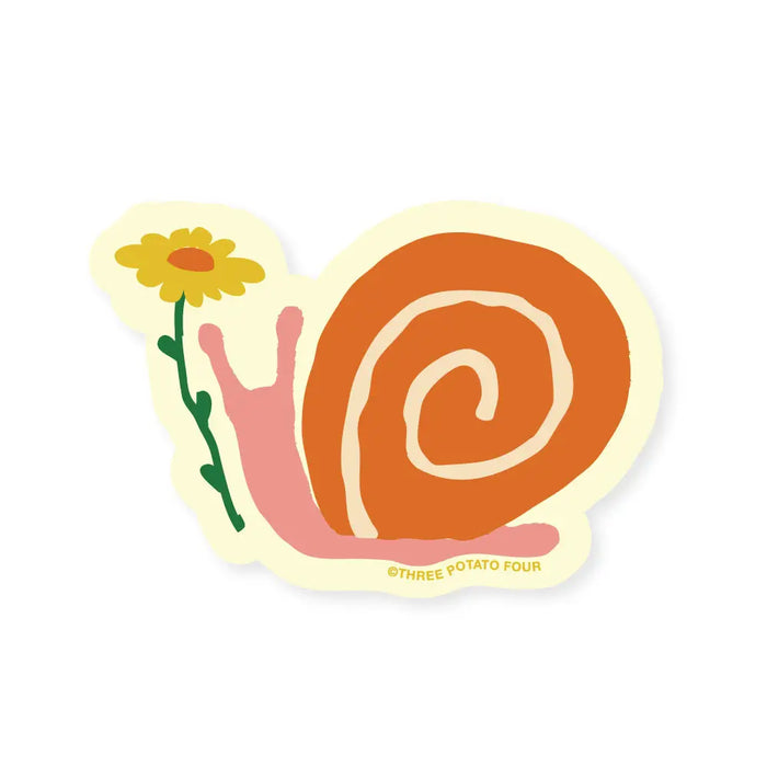 Snail Sticker by Three Potato Four
