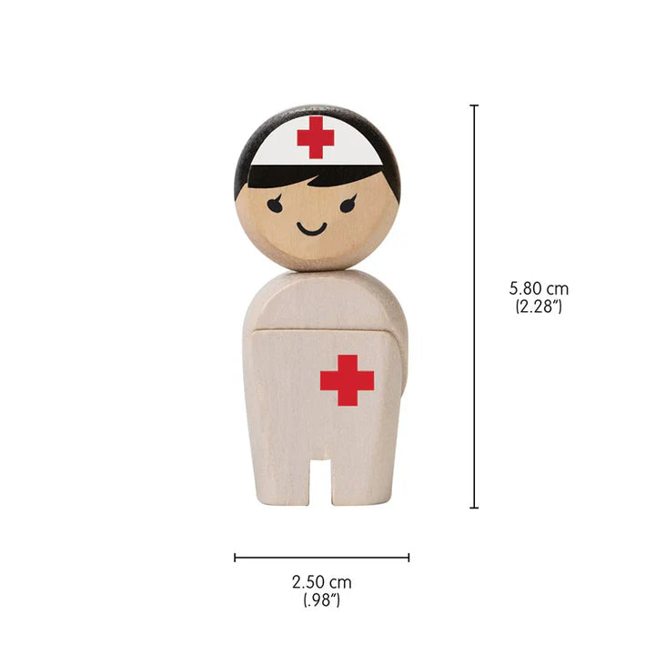 Rescue Crew Wooden Dolls