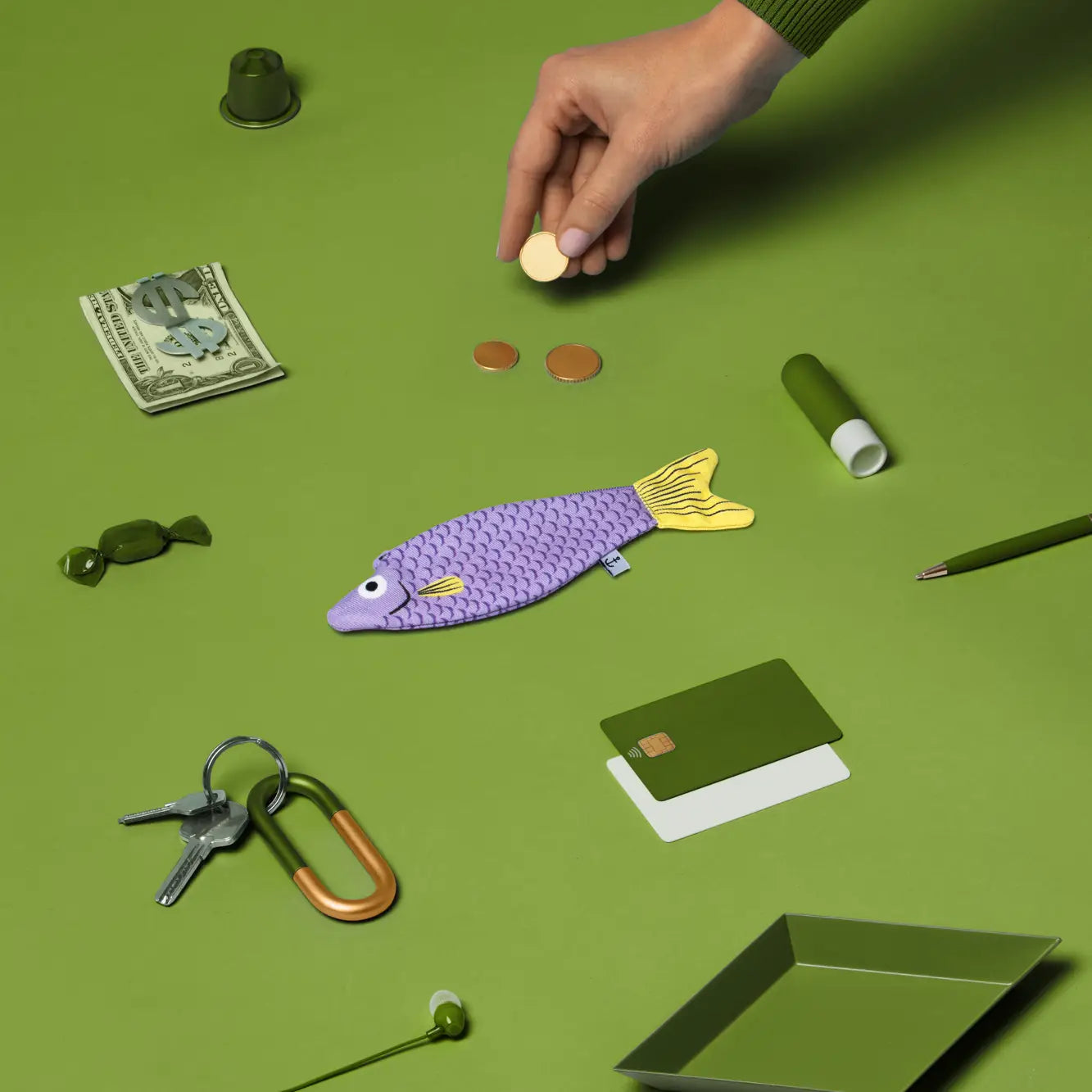 Cardenal Lilac Mini Purse by Don Fisher