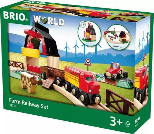 Farm Railway Set by BRIO