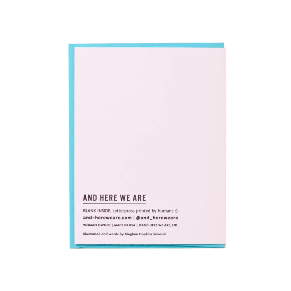 Reel Good (Trout) Letterpress Fish Birthday Card by And Here We Are
