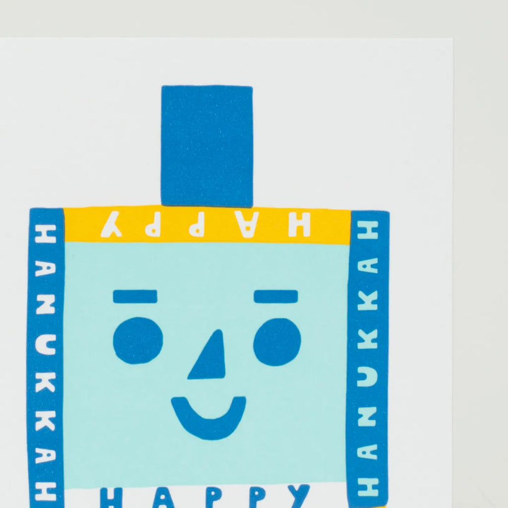 SALE Happy Hanukkah Dreidel Card By Suzy Ultman
