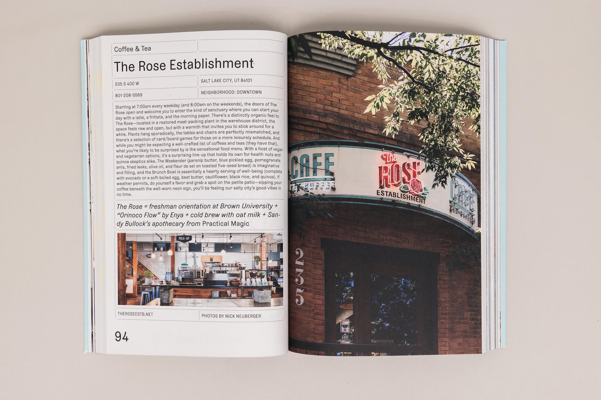 Block Letters Salt Lake City Book by Copy That Studio