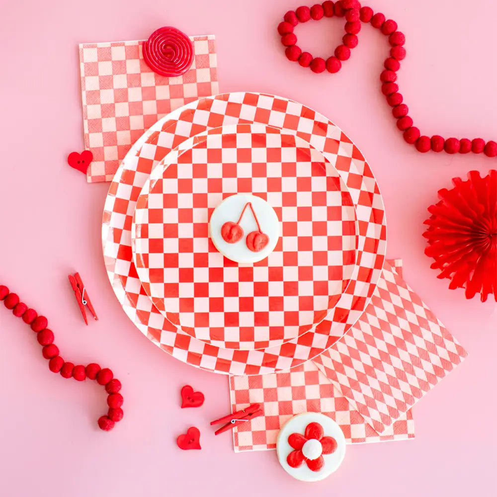 SALE Check It! Dessert Plates by Jollity & Co. + Daydream Society