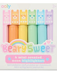 Mini Beary Sweet Scented Highlighters Markers by Ooly