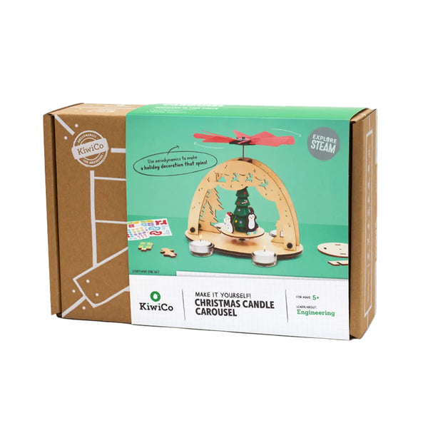 Christmas Candle Carousel Science Kit by KiwiCo – Mochi Kids