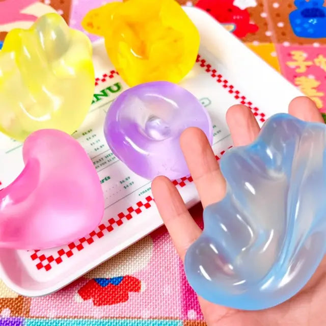 Squeeze It! Shape It! Coconut Oil Squishy