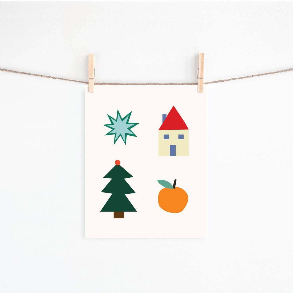 Holiday Hygge Art Print by Pacific Pattern