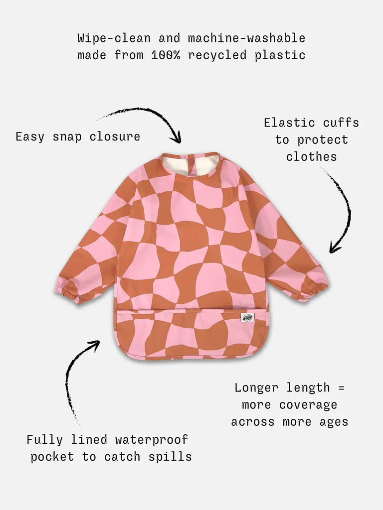 Smock Bib - One Size (More Colors) by Milk Teeth