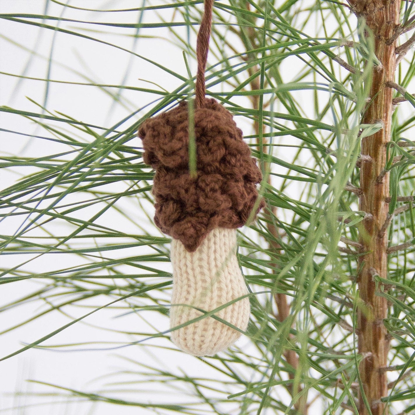 Mushroom Holiday Ornaments Set