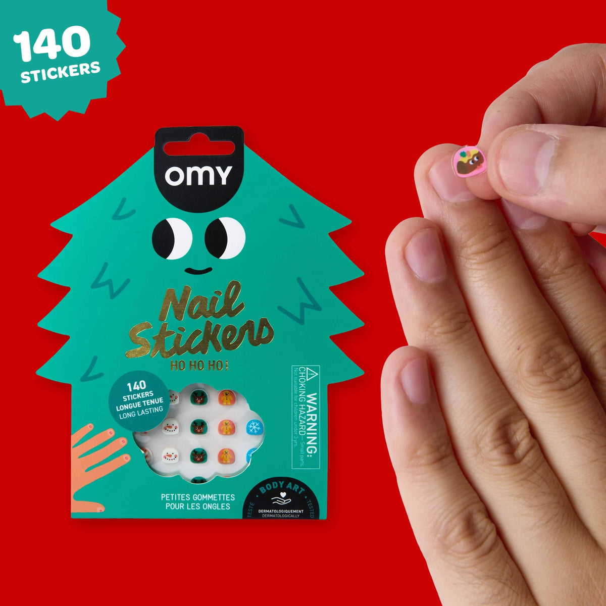 HO HO HO! Nail Stickers