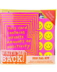 Positivity + Smiles Write Me Back Pen Pal Kit by Egg Press