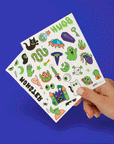 Glow in the Dark Halloween Tattoos