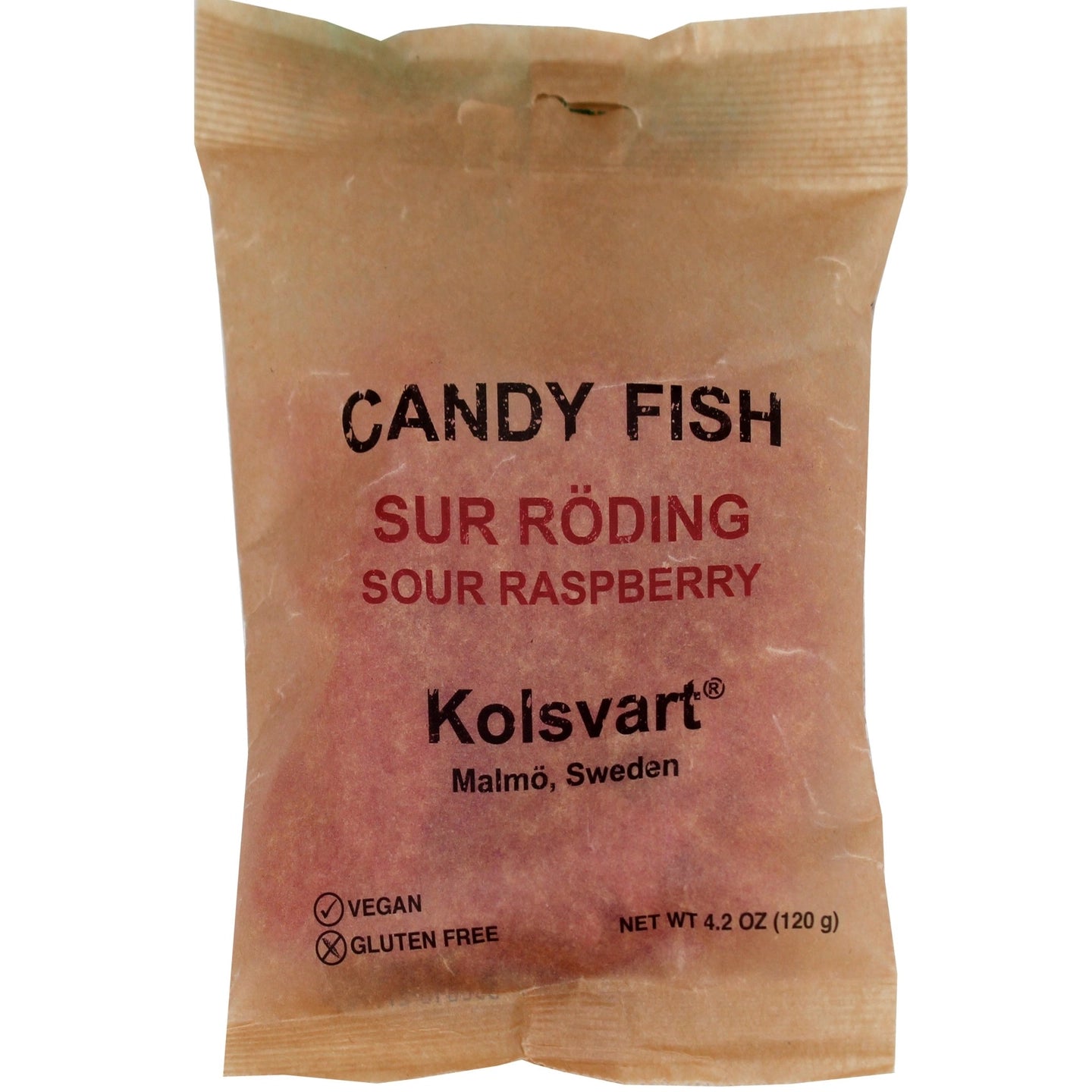 Sour Raspberry Candy Fish