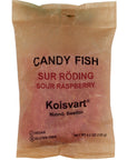 Sour Raspberry Candy Fish