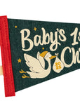 SALE Baby's First Christmas Mini Pennant 2025
