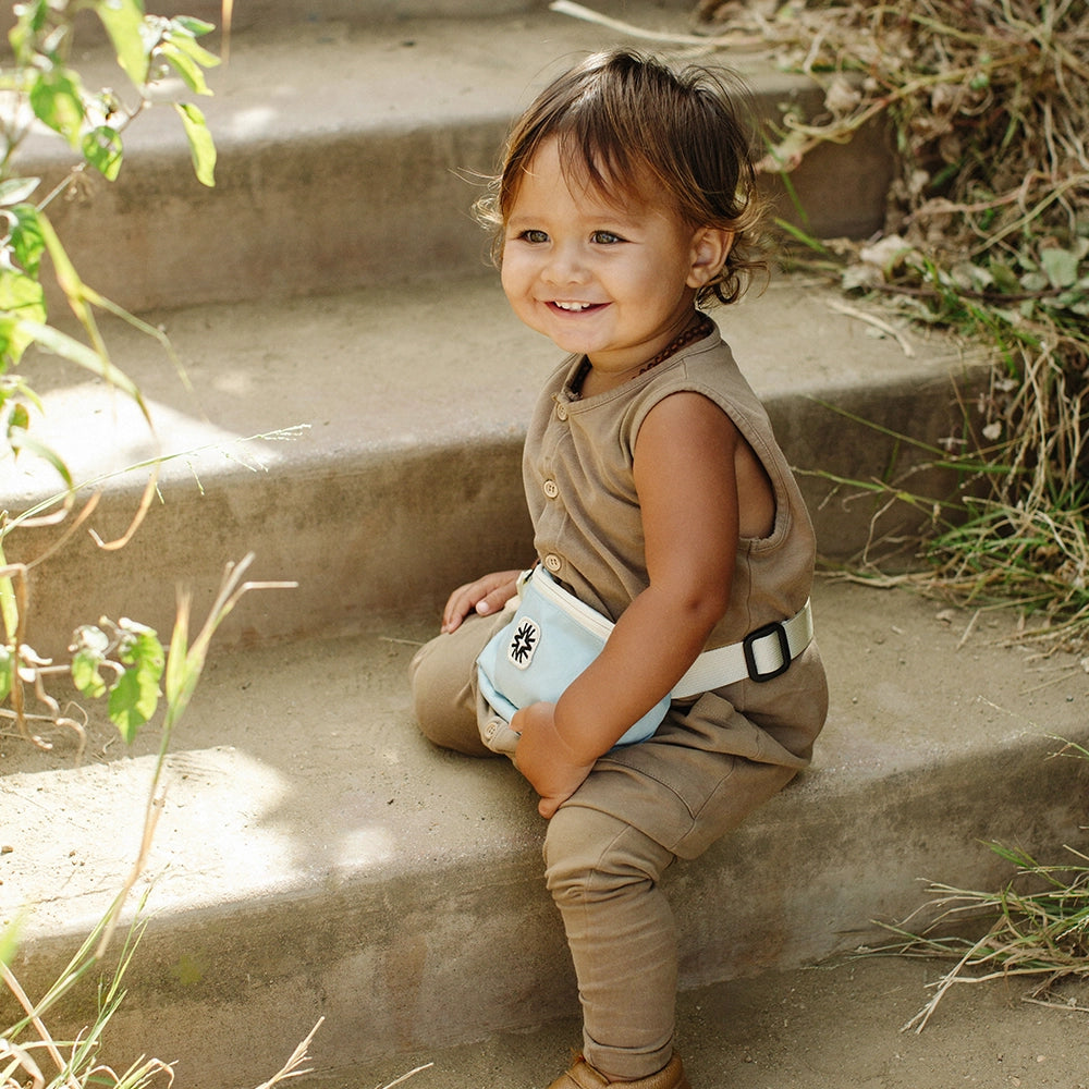 Lil Louie Kids Sling - Baby Blue by Walker Family Goods