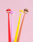Mushroom Buddy Wiggle Gel Pen by BCmini