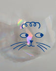 Cloud Cat Rainbow Sun Catcher Sticker