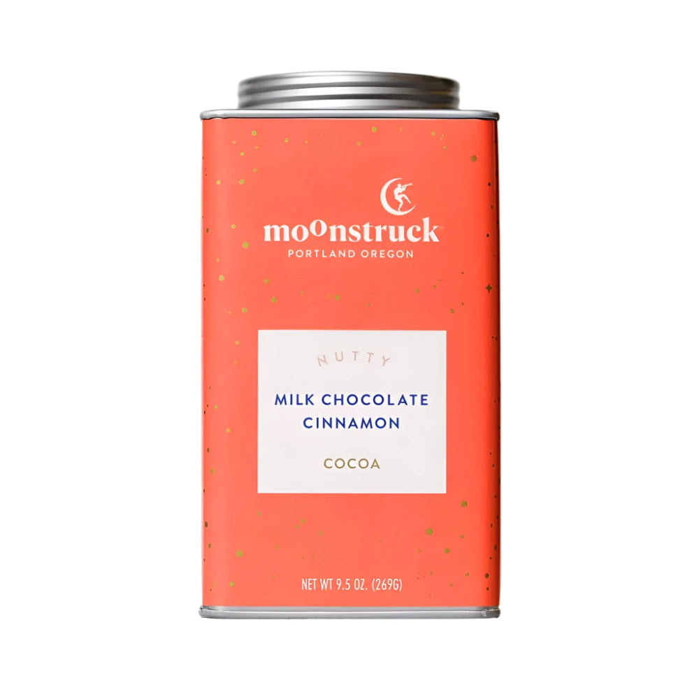 Nutty: Cinnamon Milk Hot Cocoa Tin by Moonstruck Chocolate Co.