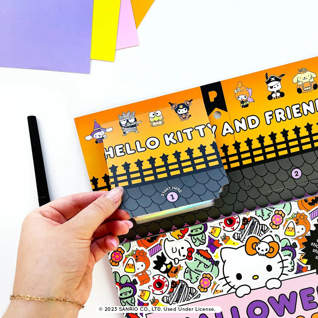 Hello Kitty and Friends Halloween Sticker Countdown by Pipsticks