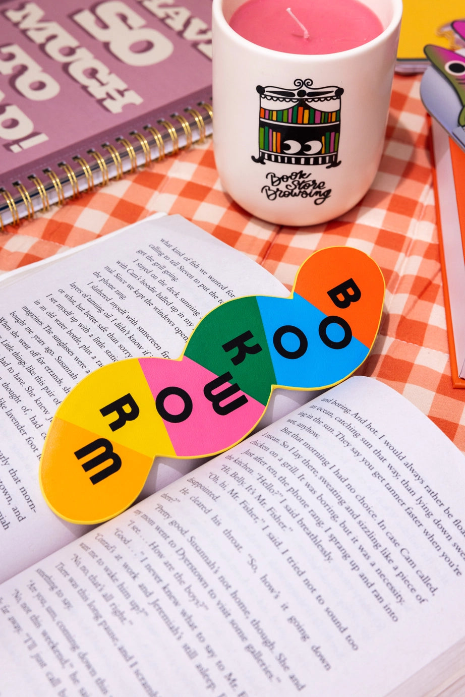 Bookworm Bookmark