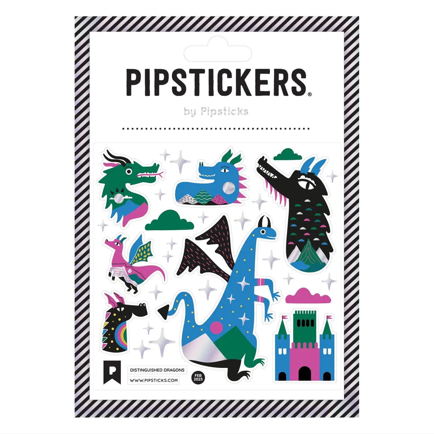 Distinguished Dragons Sticker Sheet