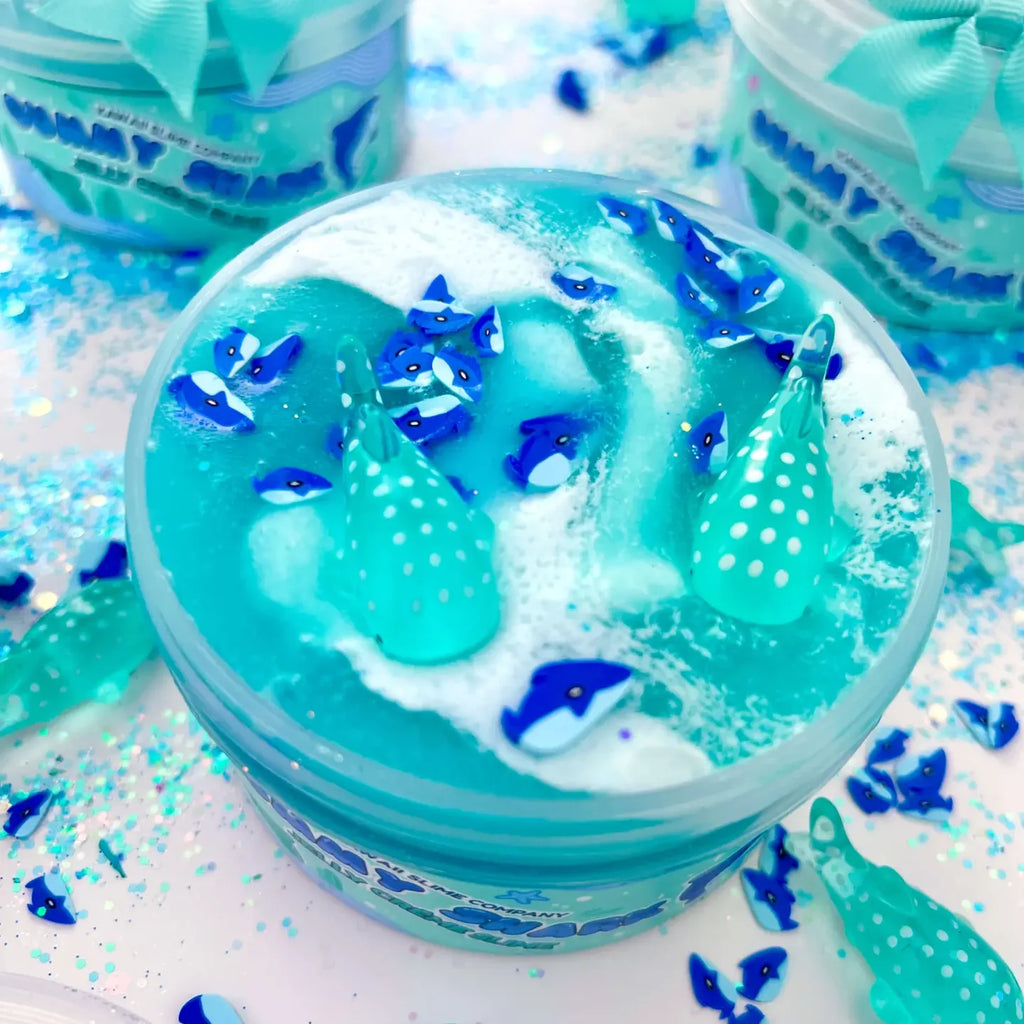 Gummy Shark Jelly Creme Slime by Kawaii Slime Company