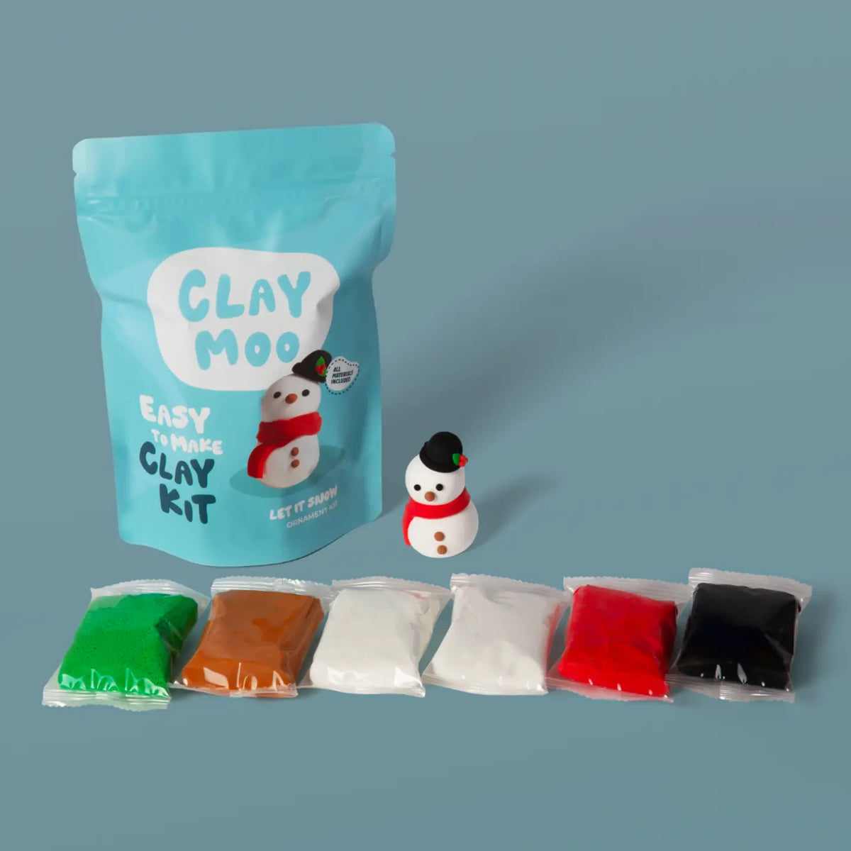 Snowman Clay Crafting Kit