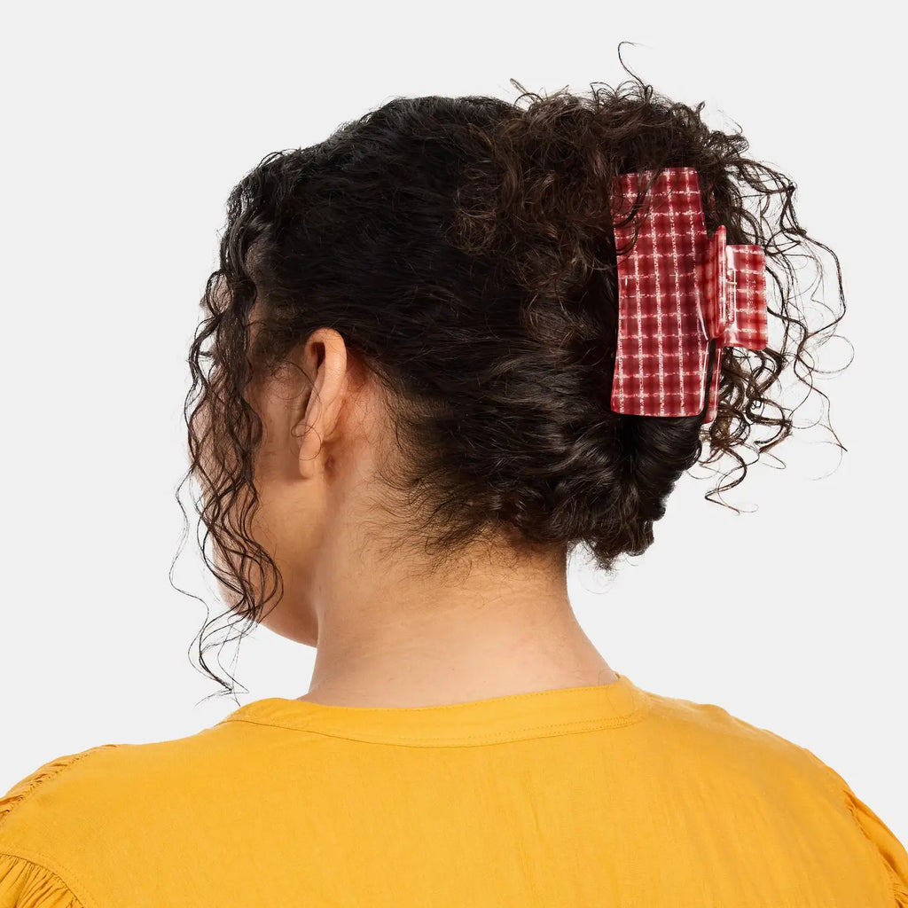 Box Claw in Red Plaid by Chunks
