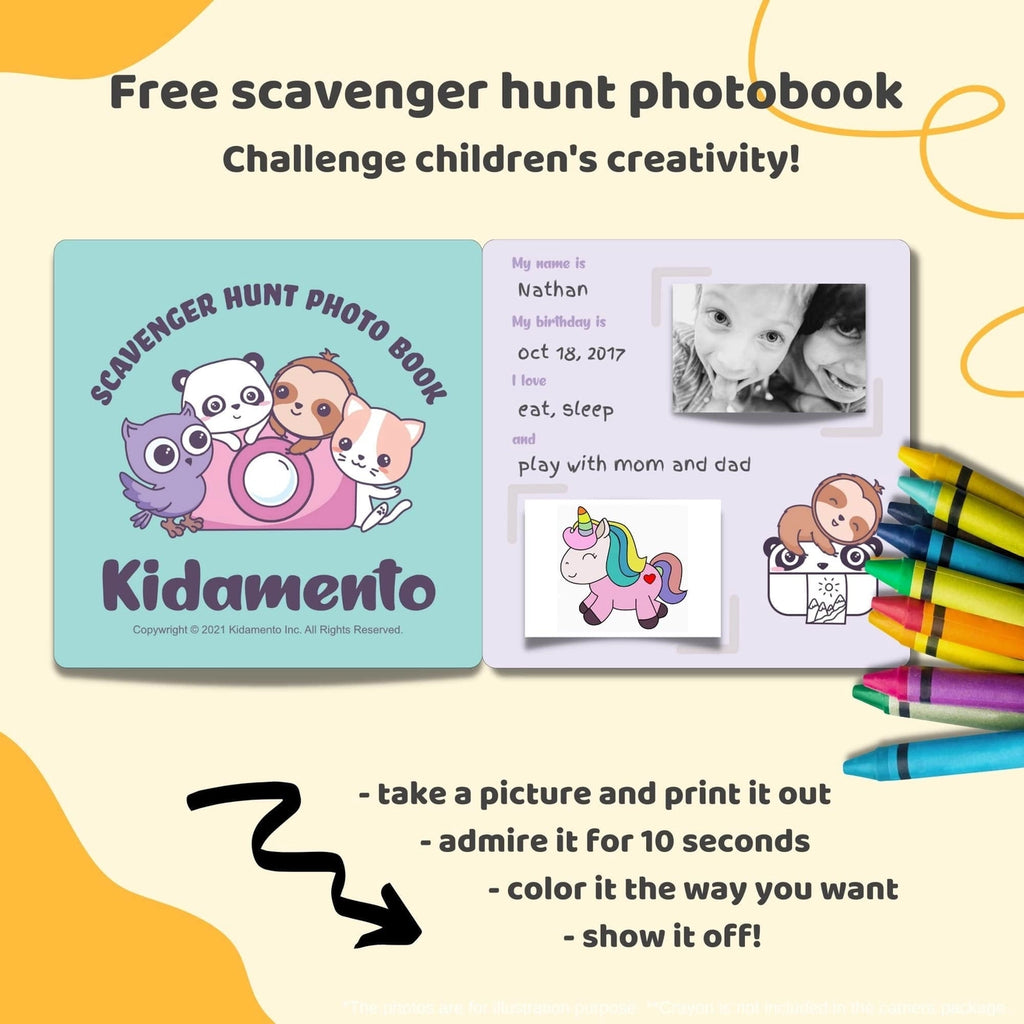 Koko the Panda Instant Print Kids Camera by Kidamento