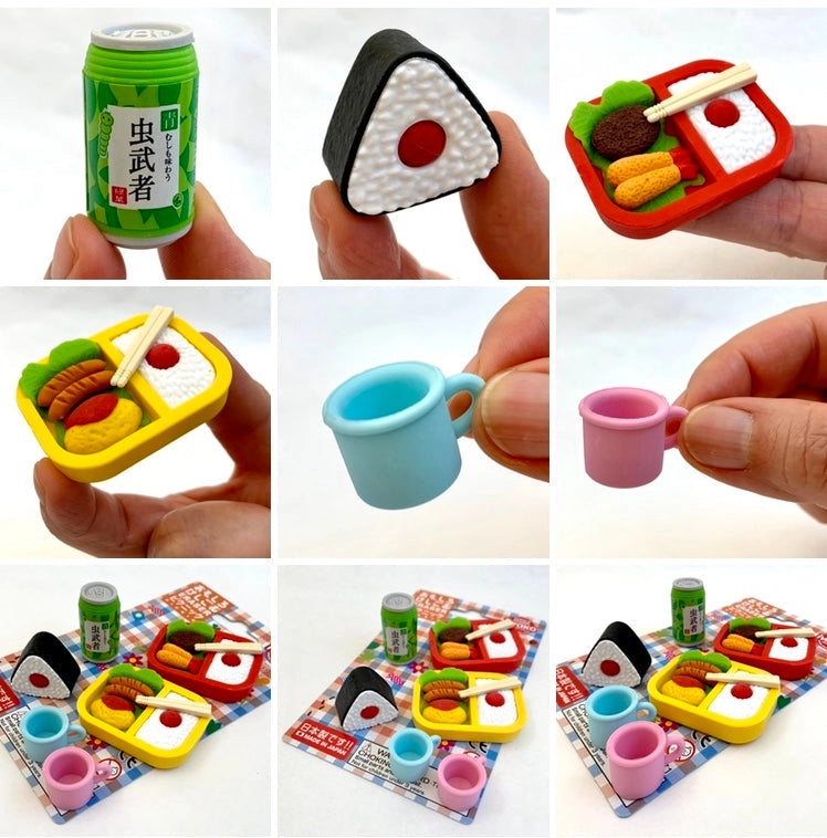 Picnic Eraser Set