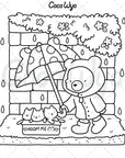 Cozy Friends Coloring Book