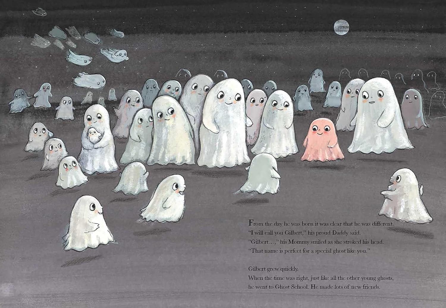 Gilbert the Ghost Board Book by Guido Van Genechten