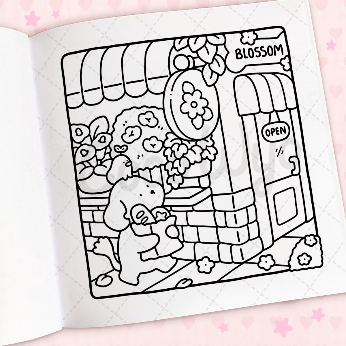 Cozy Cuties Coloring Book